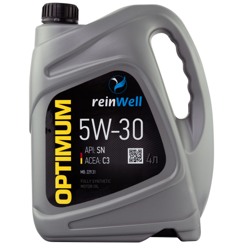 4946 ReinWell Моторное масло 5W-30 C3 (4л) - 4 л